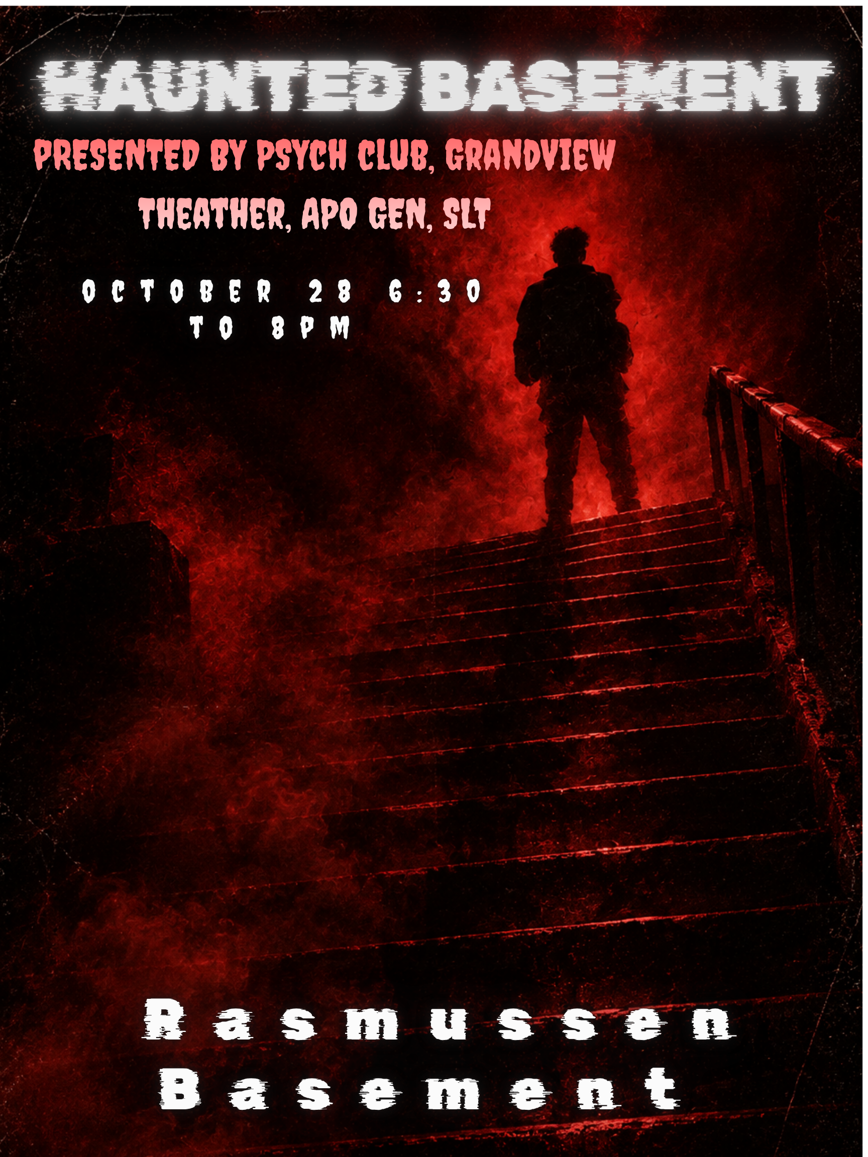 Rasmussen Center Haunted Basement - October 28, 2026